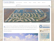 Tablet Screenshot of harborwalk.com